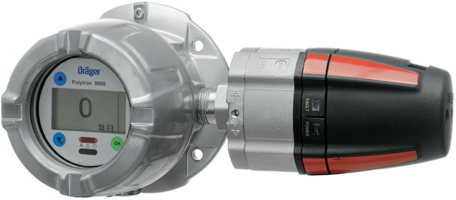 Drager Flammable Gas and Vapor Detector, Polytron 8700 IR